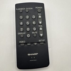 Sharp G0797CESA TV Replacement Remote Control Original Brand Tested